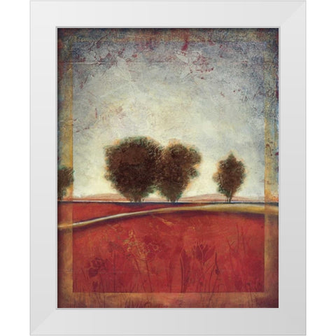 High Country II White Modern Wood Framed Art Print by Osborne, Susan