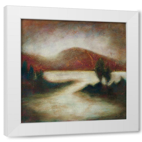 Ocean Light I White Modern Wood Framed Art Print by Osborne, Susan