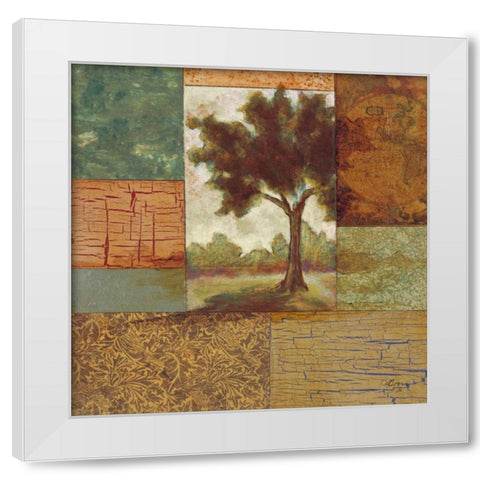 Old World Traditions II White Modern Wood Framed Art Print by Osborne, Susan