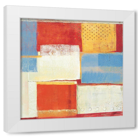 Spring Time II White Modern Wood Framed Art Print by Osborne, Susan
