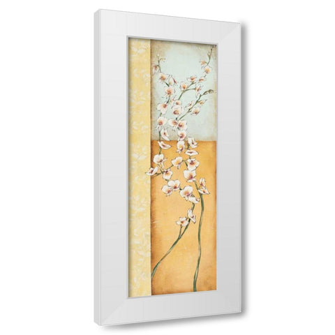 New Beginning I White Modern Wood Framed Art Print by Osborne, Susan