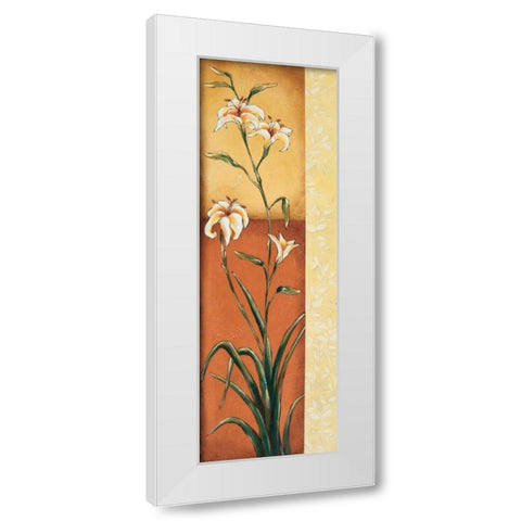 New Beginning II White Modern Wood Framed Art Print by Osborne, Susan