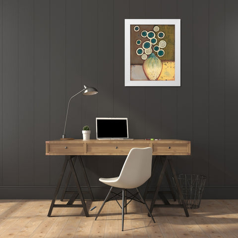 Timeless II White Modern Wood Framed Art Print by Osborne, Susan