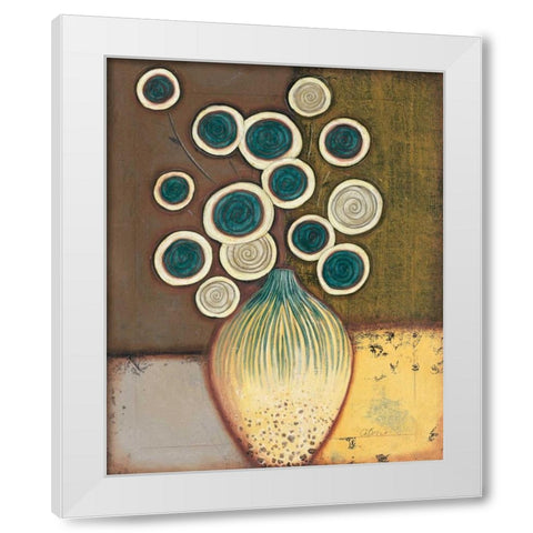 Timeless II White Modern Wood Framed Art Print by Osborne, Susan