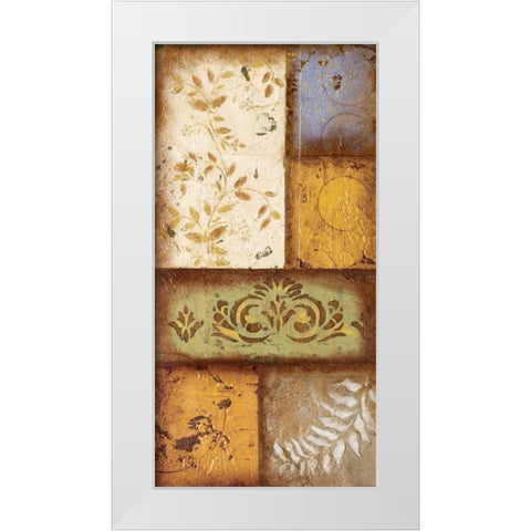 Subtle White Modern Wood Framed Art Print by Osborne, Susan