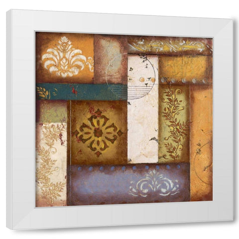 Rustic Balance White Modern Wood Framed Art Print by Osborne, Susan