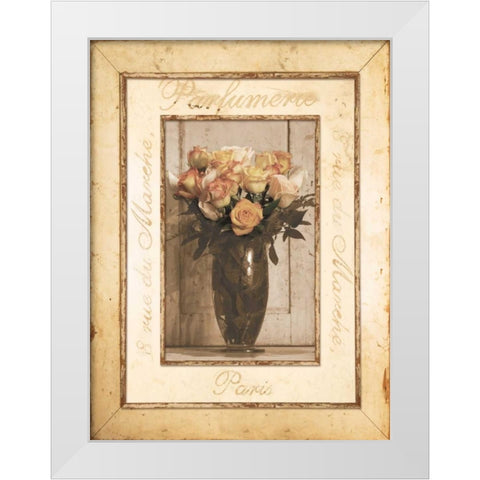 Nostalgia I White Modern Wood Framed Art Print by Pela Design