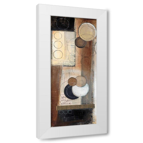 Rush Hour I White Modern Wood Framed Art Print by Poloson, Kimberly