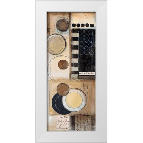 Rush Hour II White Modern Wood Framed Art Print by Poloson, Kimberly