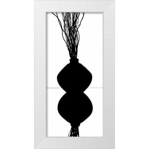 Still Life Reflections I White Modern Wood Framed Art Print by Burkhart, Monika