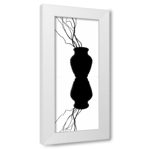 Still Life Reflections II White Modern Wood Framed Art Print by Burkhart, Monika