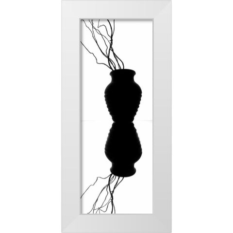 Still Life Reflections II White Modern Wood Framed Art Print by Burkhart, Monika