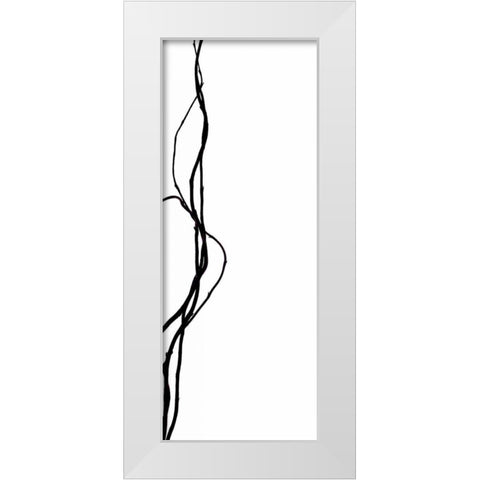 Sotto lalbero in fiore White Modern Wood Framed Art Print by Burkhart, Monika