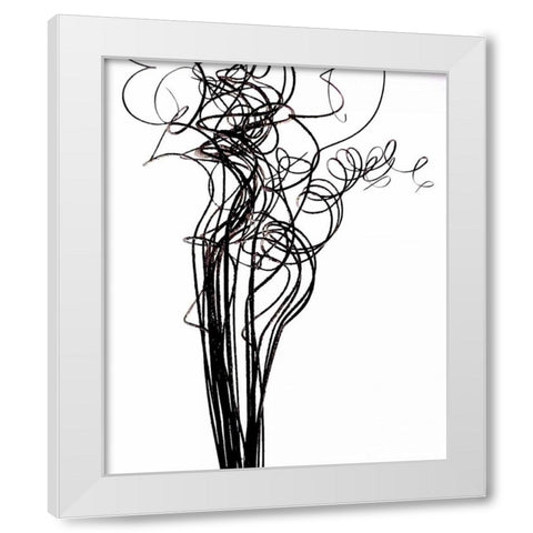 Colori dautunno White Modern Wood Framed Art Print by Burkhart, Monika