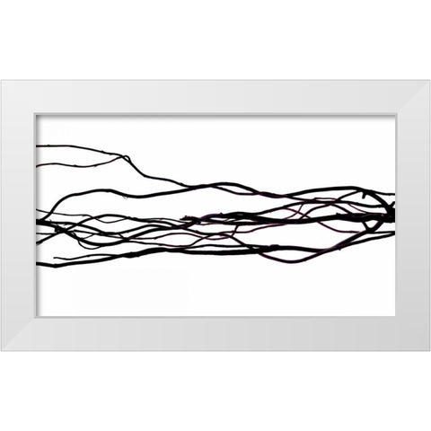 Im Sorry for What I Said White Modern Wood Framed Art Print by Burkhart, Monika