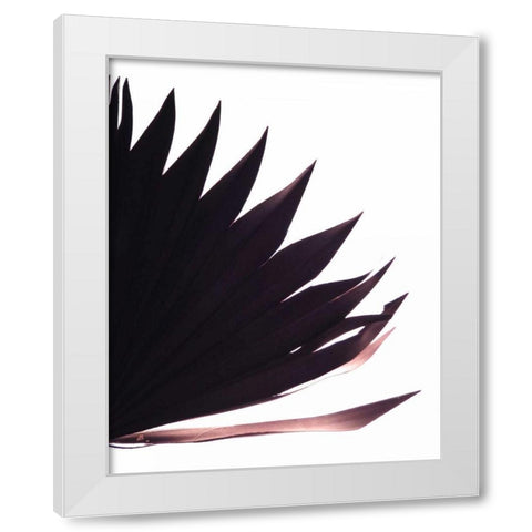 Backlit I White Modern Wood Framed Art Print by Burkhart, Monika