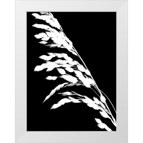 Soliloquy Reverse I White Modern Wood Framed Art Print by Burkhart, Monika