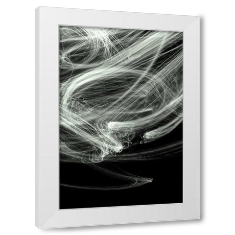 Impulse I White Modern Wood Framed Art Print by Burkhart, Monika