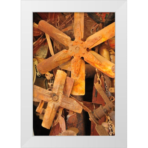 New Era VI White Modern Wood Framed Art Print by Berzel, Erin