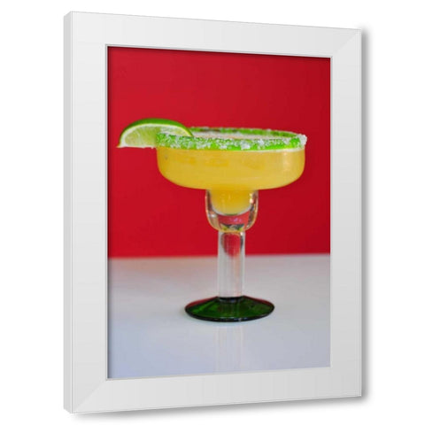 Happy Hour I White Modern Wood Framed Art Print by Berzel, Erin