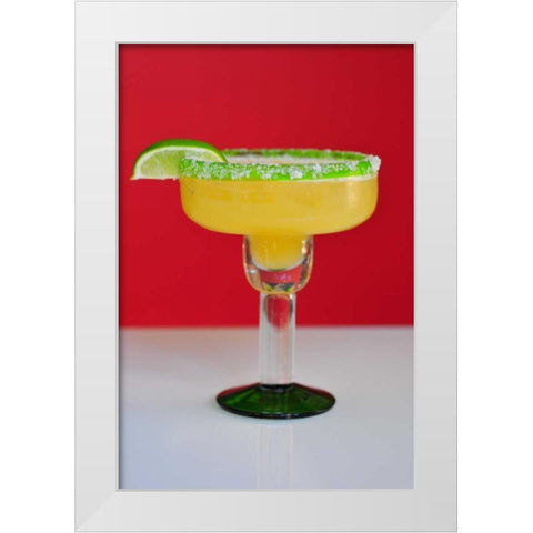 Happy Hour I White Modern Wood Framed Art Print by Berzel, Erin