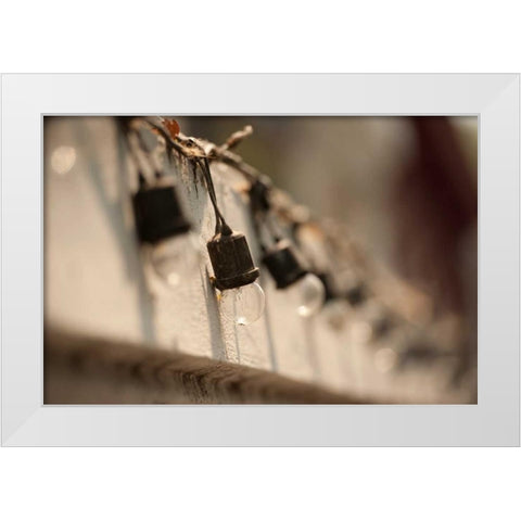 Bangkok Lights II White Modern Wood Framed Art Print by Berzel, Erin