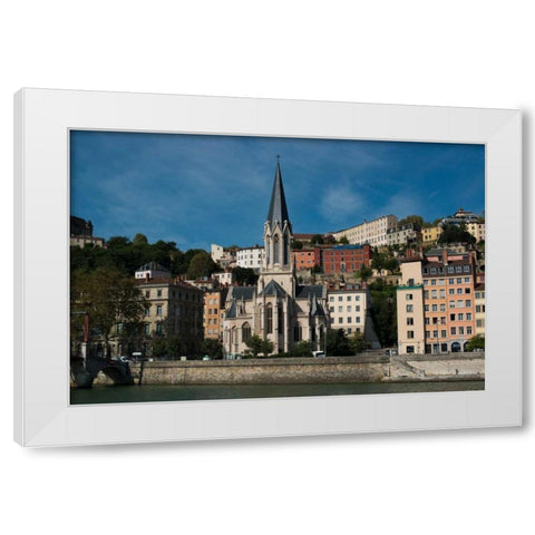 Vieux Lyon II White Modern Wood Framed Art Print by Berzel, Erin