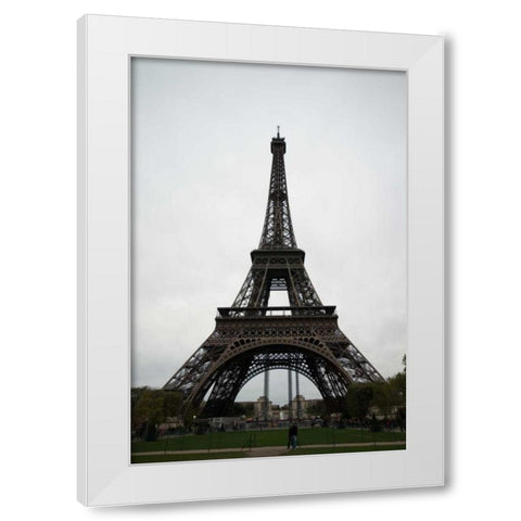 La Tour Eiffel IV White Modern Wood Framed Art Print by Berzel, Erin