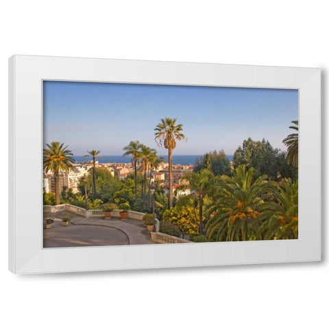 French Riviera I White Modern Wood Framed Art Print by Crane, Rita