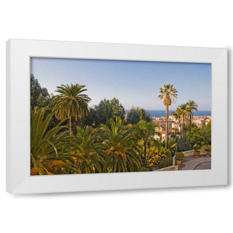 French Riviera II White Modern Wood Framed Art Print by Crane, Rita