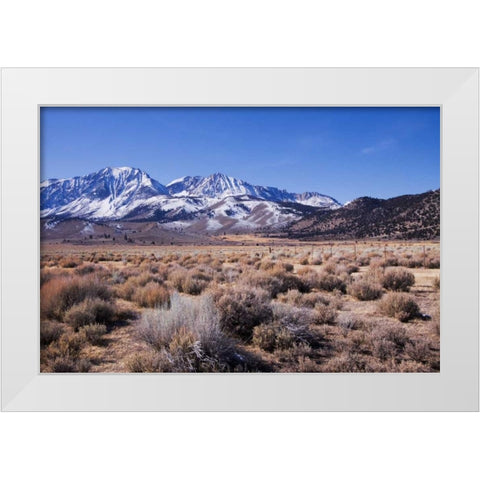 Eastern Sierra I White Modern Wood Framed Art Print by Crane, Rita