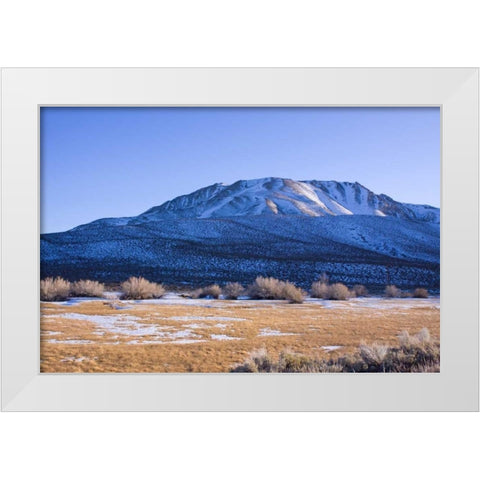 Eastern Sierra III White Modern Wood Framed Art Print by Crane, Rita