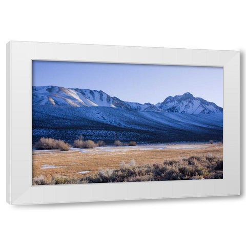 Eastern Sierra IV White Modern Wood Framed Art Print by Crane, Rita