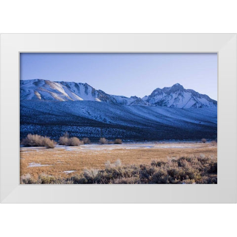 Eastern Sierra IV White Modern Wood Framed Art Print by Crane, Rita