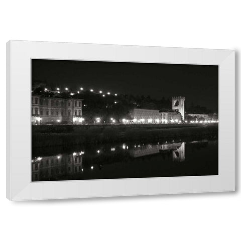 Tuscan Reflections II White Modern Wood Framed Art Print by Crane, Rita