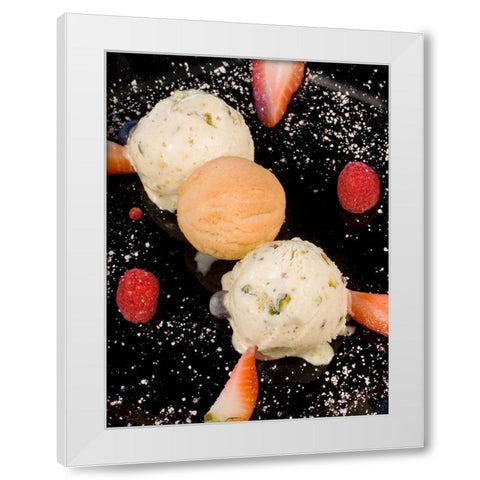 Dessert VIII White Modern Wood Framed Art Print by Crane, Rita