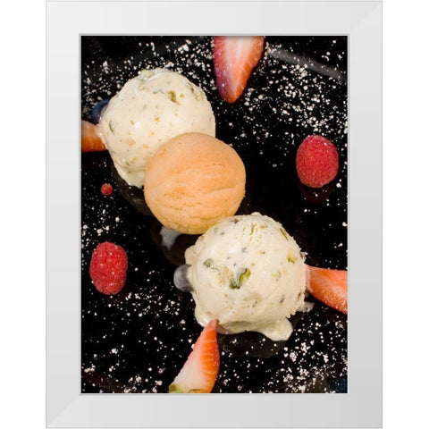 Dessert VIII White Modern Wood Framed Art Print by Crane, Rita