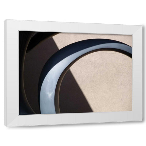 Architectural Abstract I White Modern Wood Framed Art Print by Christensen, Jim