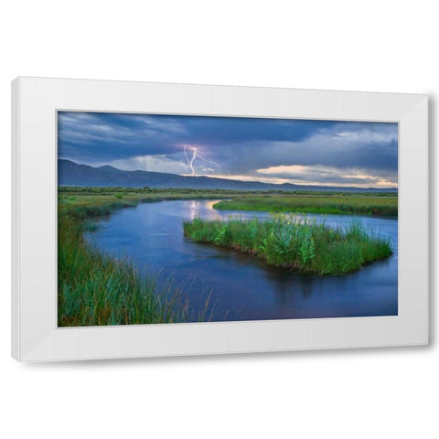 Benton Crossing I White Modern Wood Framed Art Print by Geistweite, Mark