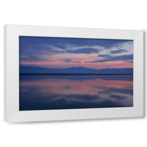 Watercolor I White Modern Wood Framed Art Print by Geistweite, Mark