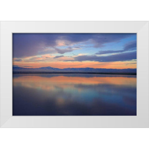 Watercolor II White Modern Wood Framed Art Print by Geistweite, Mark