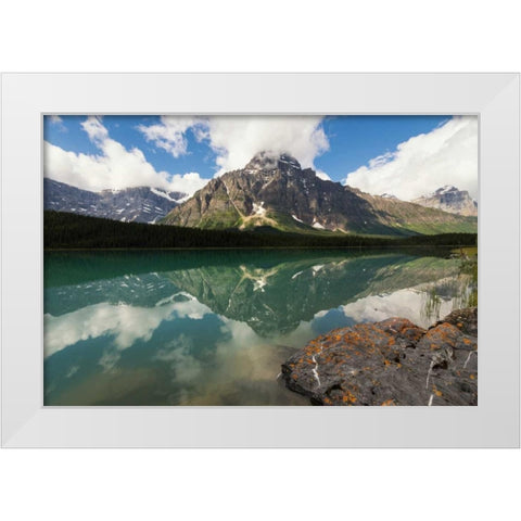 O Canada! White Modern Wood Framed Art Print by Hellmann, Stan