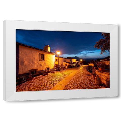 Mata de Paquena, Portugal White Modern Wood Framed Art Print by Hellmann, Stan