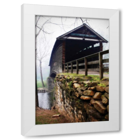 Humpback Bridge IV White Modern Wood Framed Art Print by Hausenflock, Alan