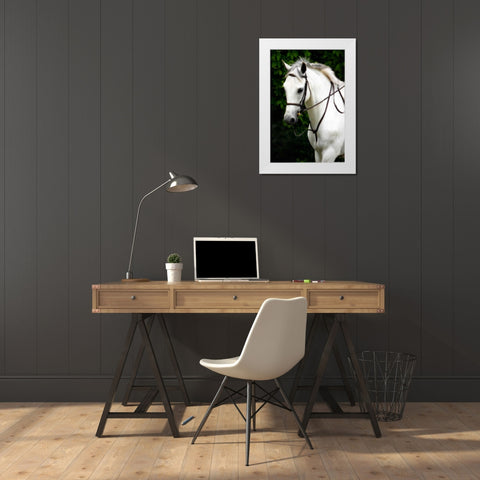 Phantom I White Modern Wood Framed Art Print by Hausenflock, Alan