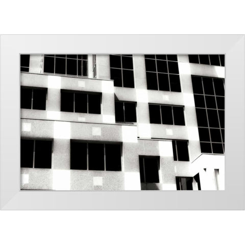 Windows and Walls II White Modern Wood Framed Art Print by Hausenflock, Alan