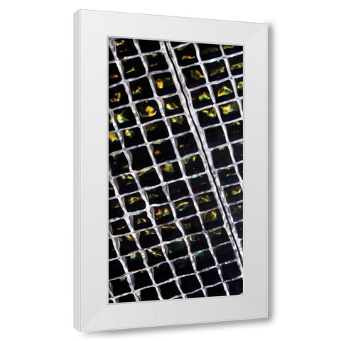 Rippled Steel White Modern Wood Framed Art Print by Hausenflock, Alan