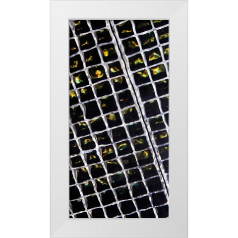 Rippled Steel White Modern Wood Framed Art Print by Hausenflock, Alan