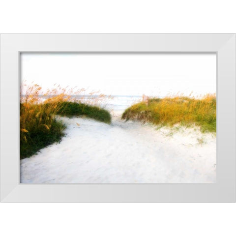 Sullen Sky I White Modern Wood Framed Art Print by Hausenflock, Alan