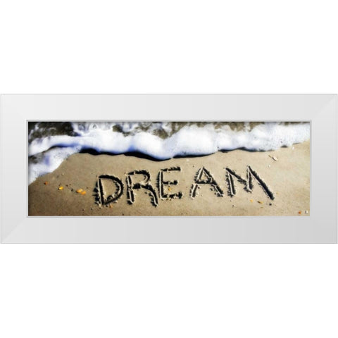 Dream White Modern Wood Framed Art Print by Hausenflock, Alan